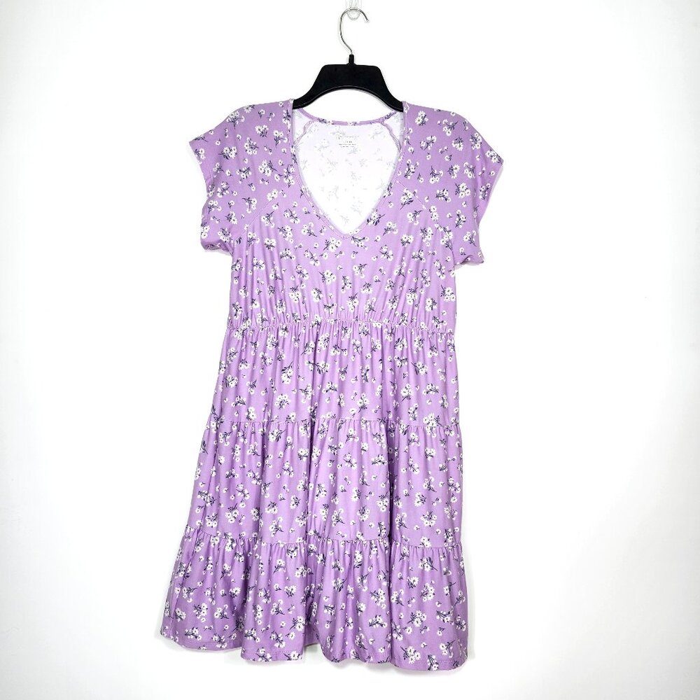 Ladies No Bounderies Lavender Dress - Size L (11-13)